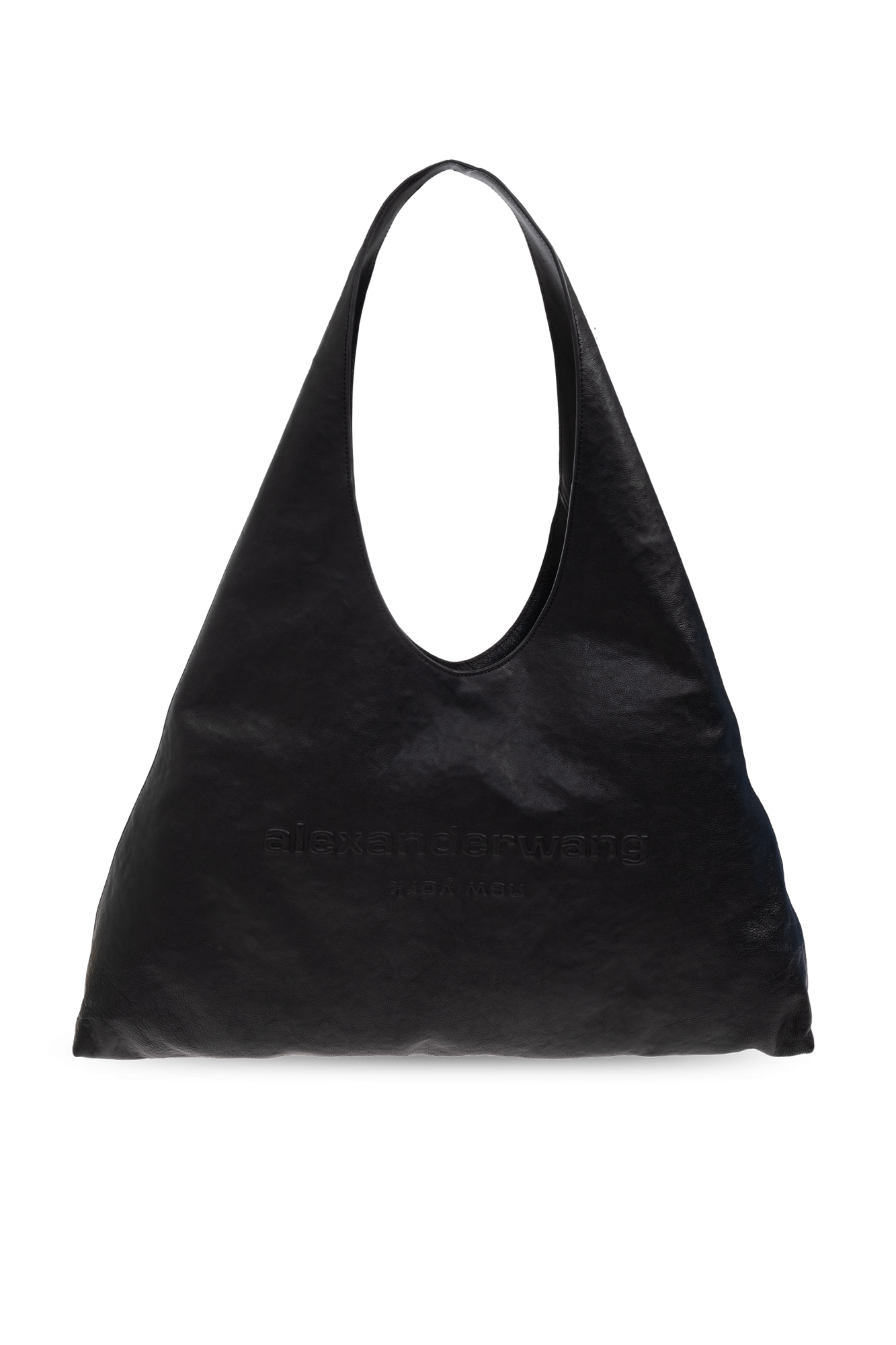 ショルダーバッグ・ポシェット ALEXANDER WANG BLACK LEATHER LARGE PIKE SHOULDER BAG Black Shoulder bag 